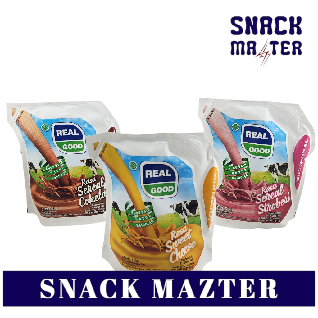 

Susu UHT Real Good POUCH - Netto 125 mL