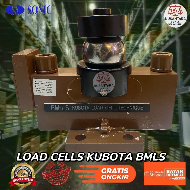 Load Cell KUBOTA BMLS 25Ton-30Ton/Load Cell KUBOTA 25Ton-30Ton / Load cell Jembatan Timbang NUSANTAR