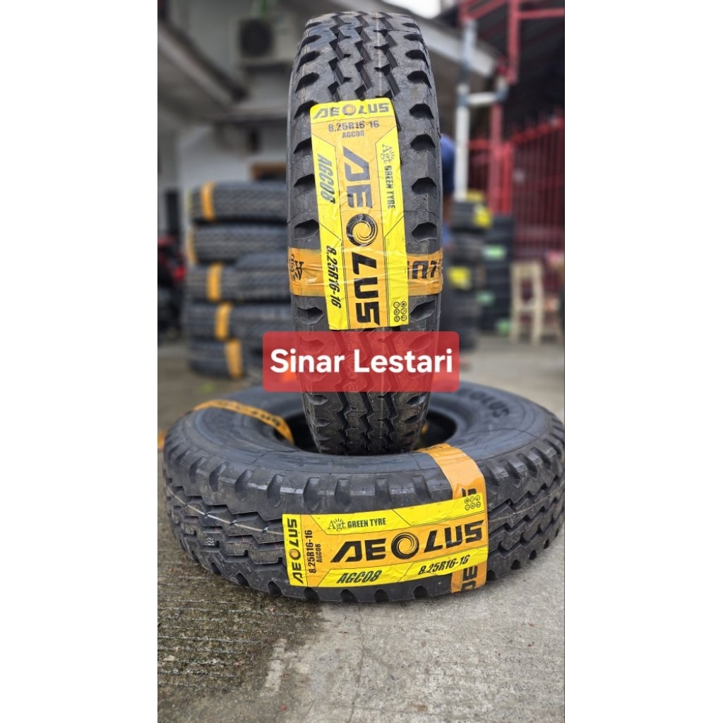 Ban Aeolus 825 R16 AGC08 16PR Ban Truk Ban Mobil Colt Diesel Dyna, Isuzu, Mitsubishi 825-16 8.25-16 
