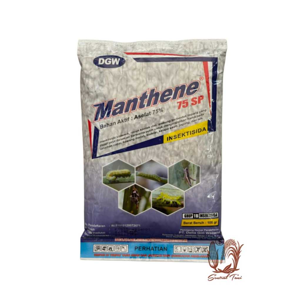 Insektisida MANTHENE ASEFAT 75% Kemasan 100 Gram