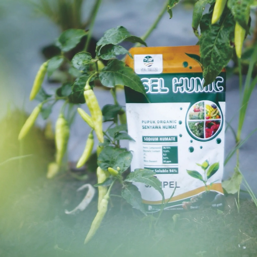 Asam Humat 1 KG/ Sodium Humat / Humic Acid / SEL HUMIC / Pupuk Organik / Pupuk Cabe
