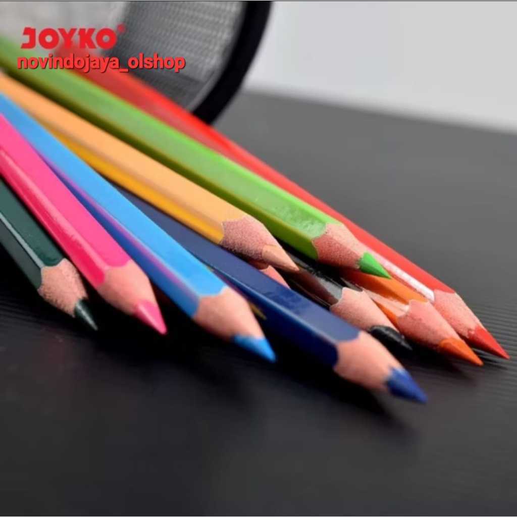 

1 SET PENSIL WARNA JOYKO CP-100 JOYKO COLOR PENCIL 12 TERMURAH