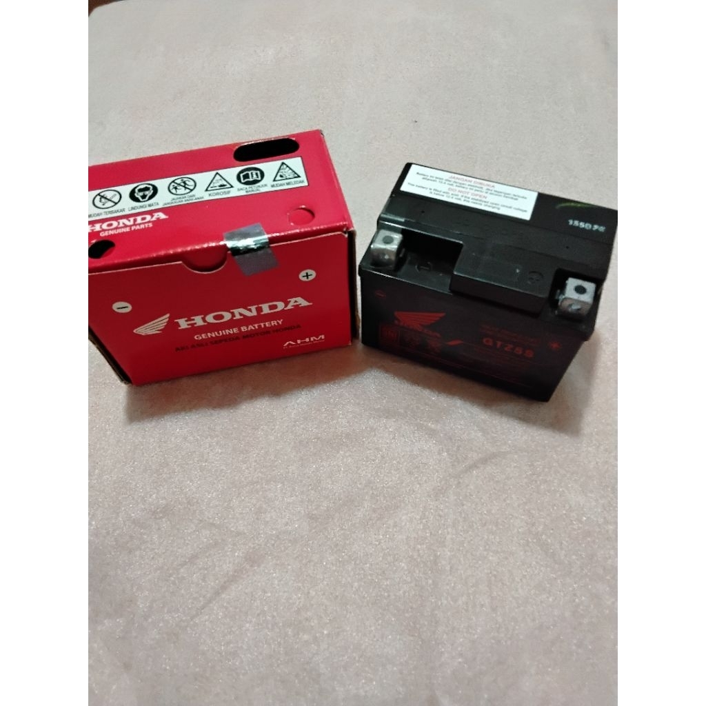 Accu- Battery GTZ5S GS//Aki Motor Honda/ Aki Kering//ORIGINAL AHM// 31500-KPH-881//All Matic dan beb