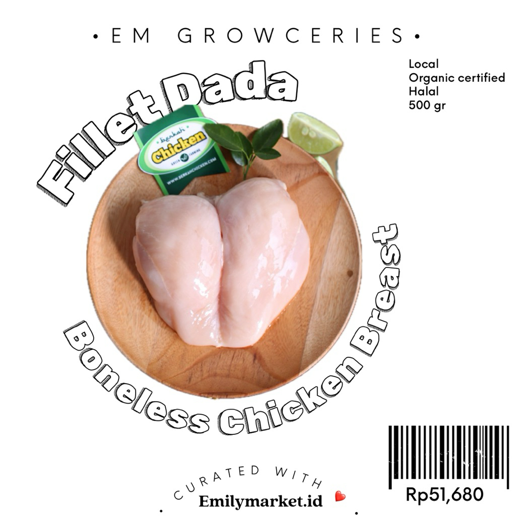 

Fillet Dada Organik by Berkah Chicken
