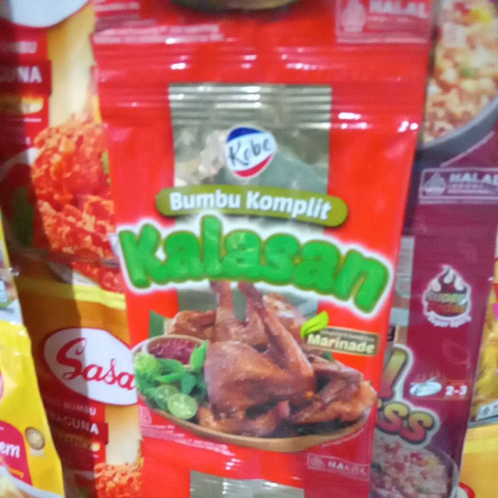 

KOBE BUMBU AYAM KALASAN 2000 kemasan saset