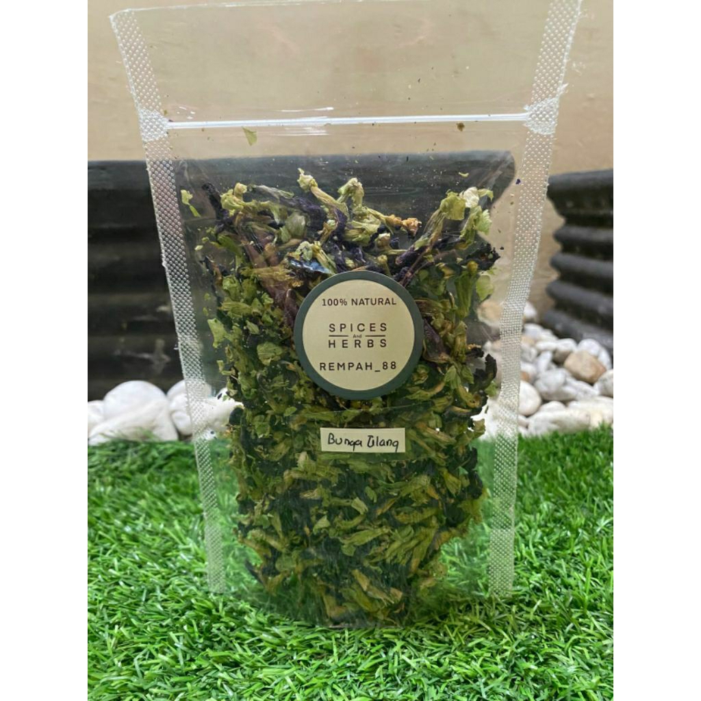 

Bunga Telang Kering 10 Gr, 25 Gr, 50 Gr, 100 Gr / Butterfly Pea