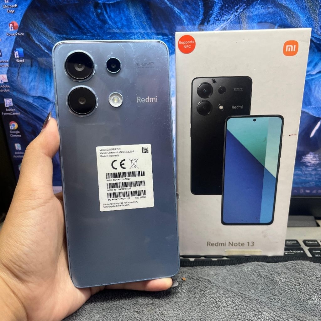 Redmi Note 13 4G Ram 8/128GB - 256GB Second Ori