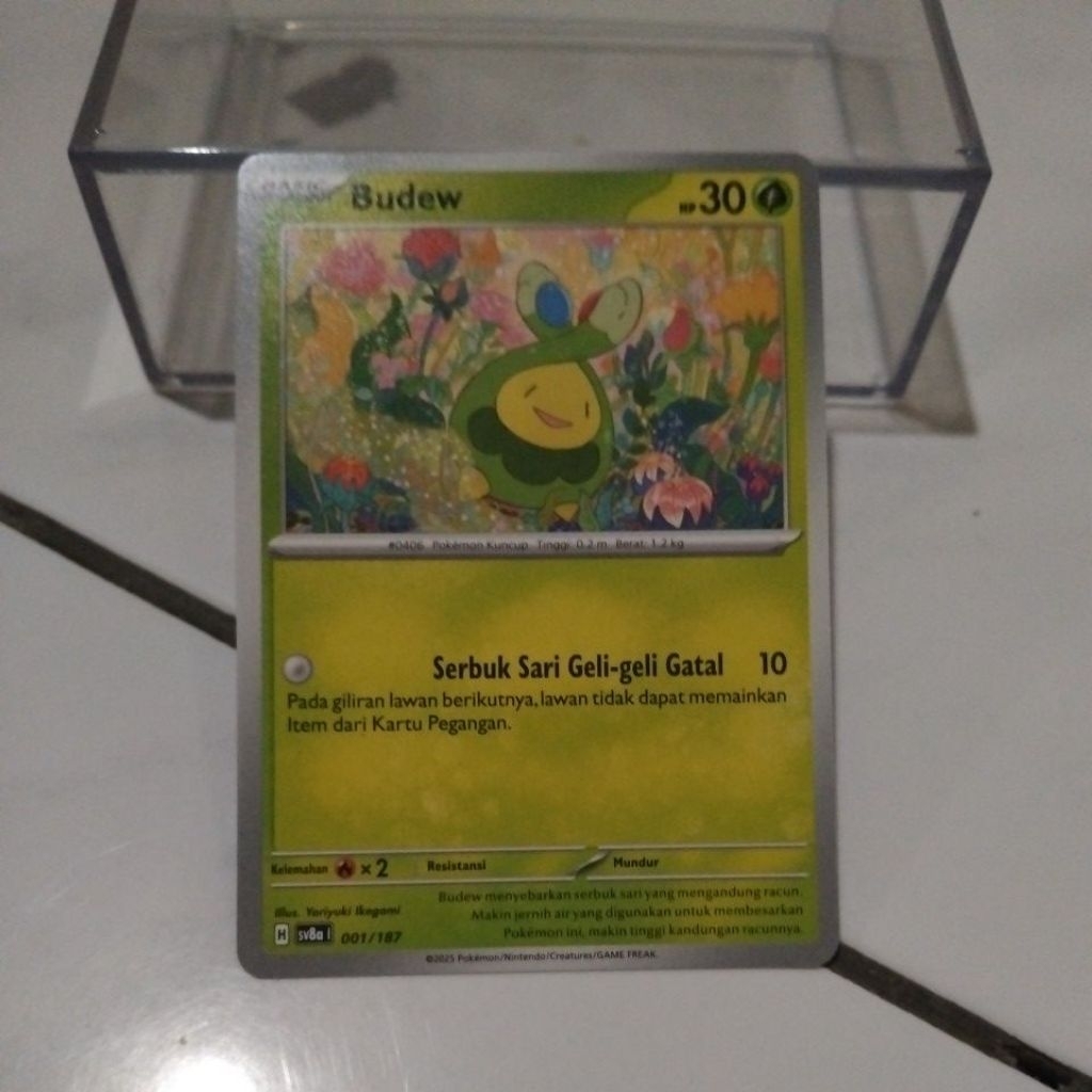 pokemon tcg budew sv8s