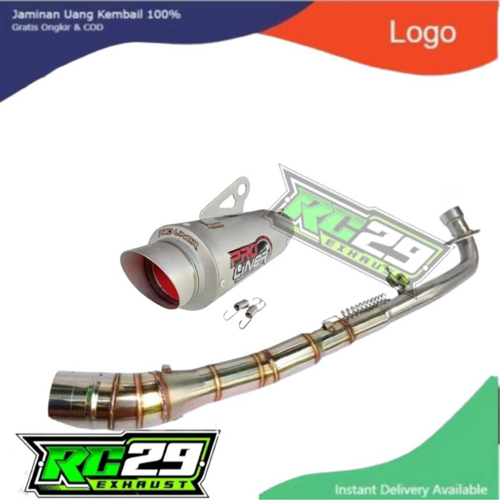 PROLINER TR1 51MM CANISTER TUBE TYPE 1SET for xrm 110 125 wave 100 110 125 smash 110 115 raider j 10