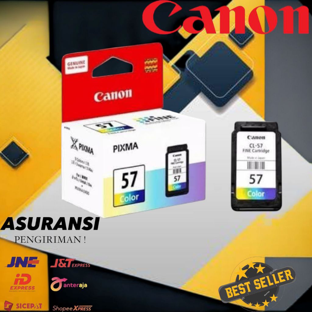 cartridge printer Canon CL 57 colour for printer E400/E410/E3170..