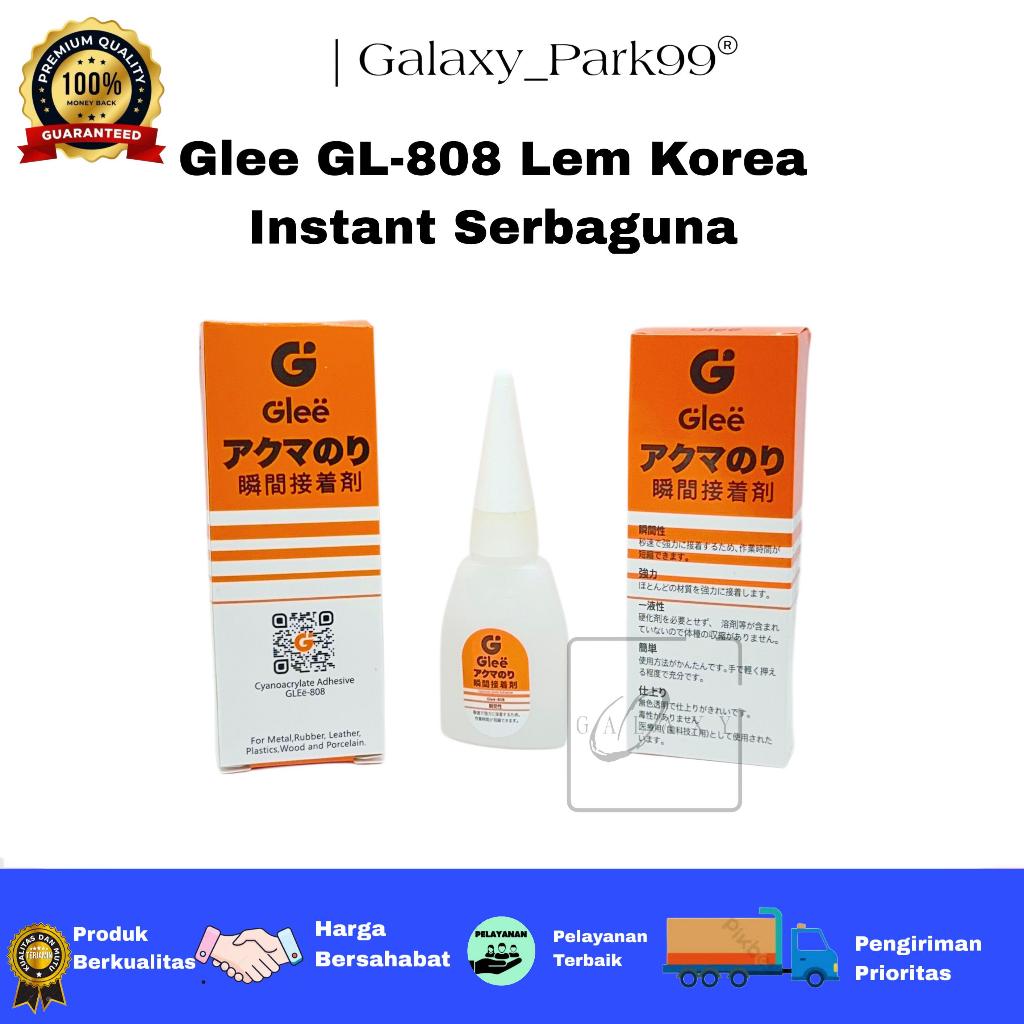 

GLEE GL-808 Lem Korea Instant Cyanoacrylate Glue Serbaguna Perekat Super Kuat [GLX]