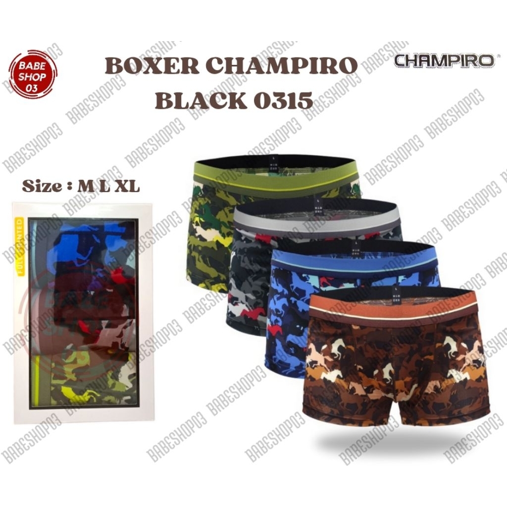 CELANA DALAM BOXER CHAMPIRO 0315 XCITED M L XL