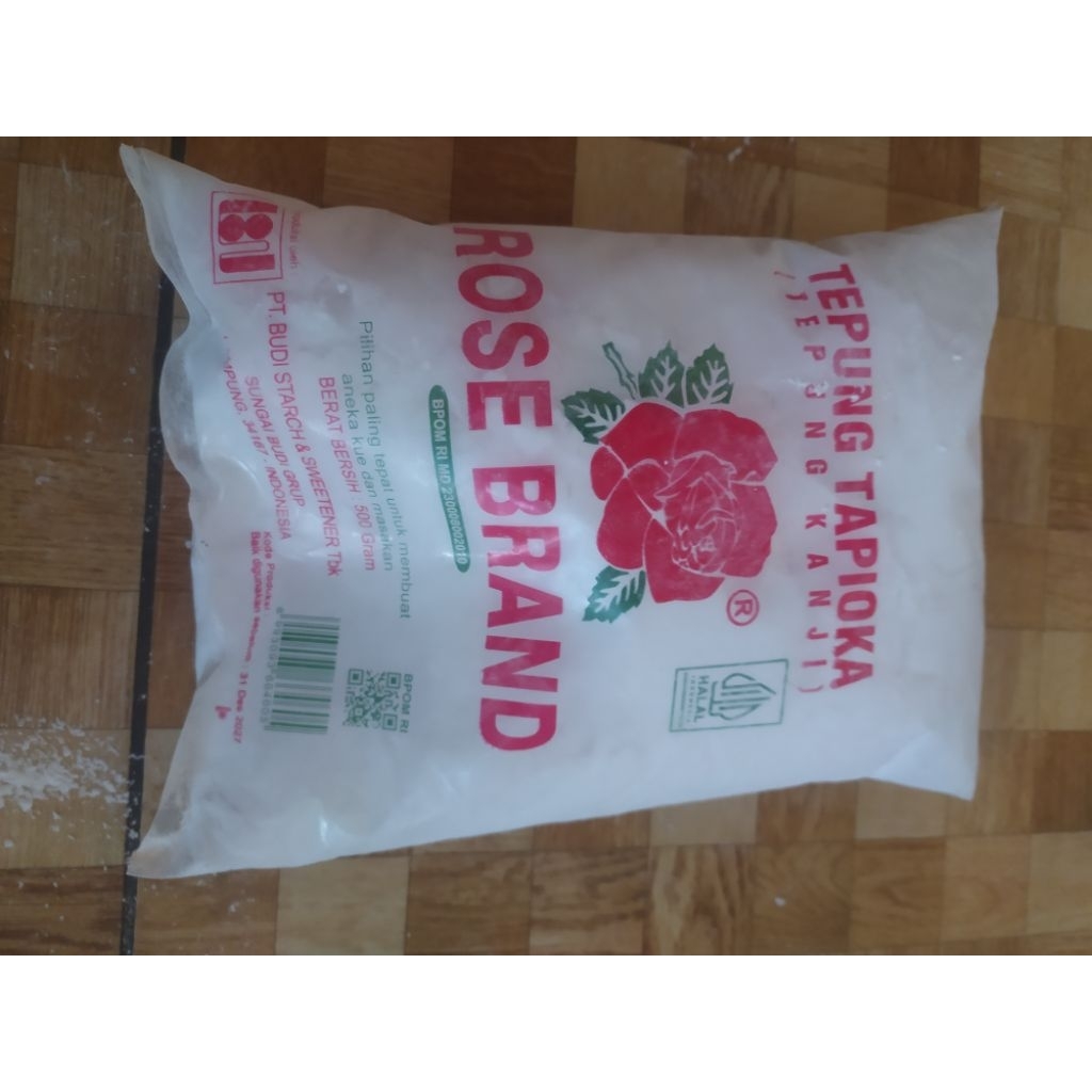 

Tepung Tapioka... Tepung Kanji.. ROSE BRAND 500gram