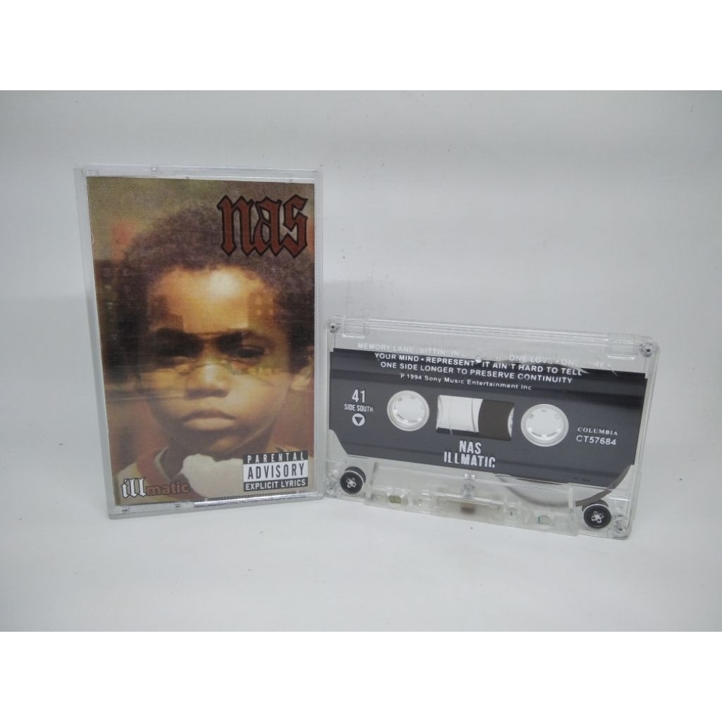 Kaset Tape Pita Nas Illmatic Bootleg Tape