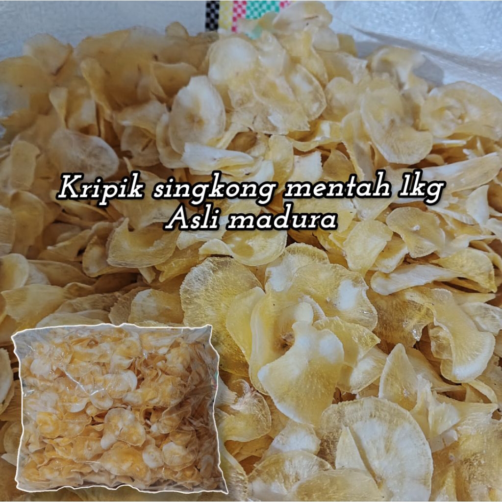 

kriping singkong mentah asli madura 1kg