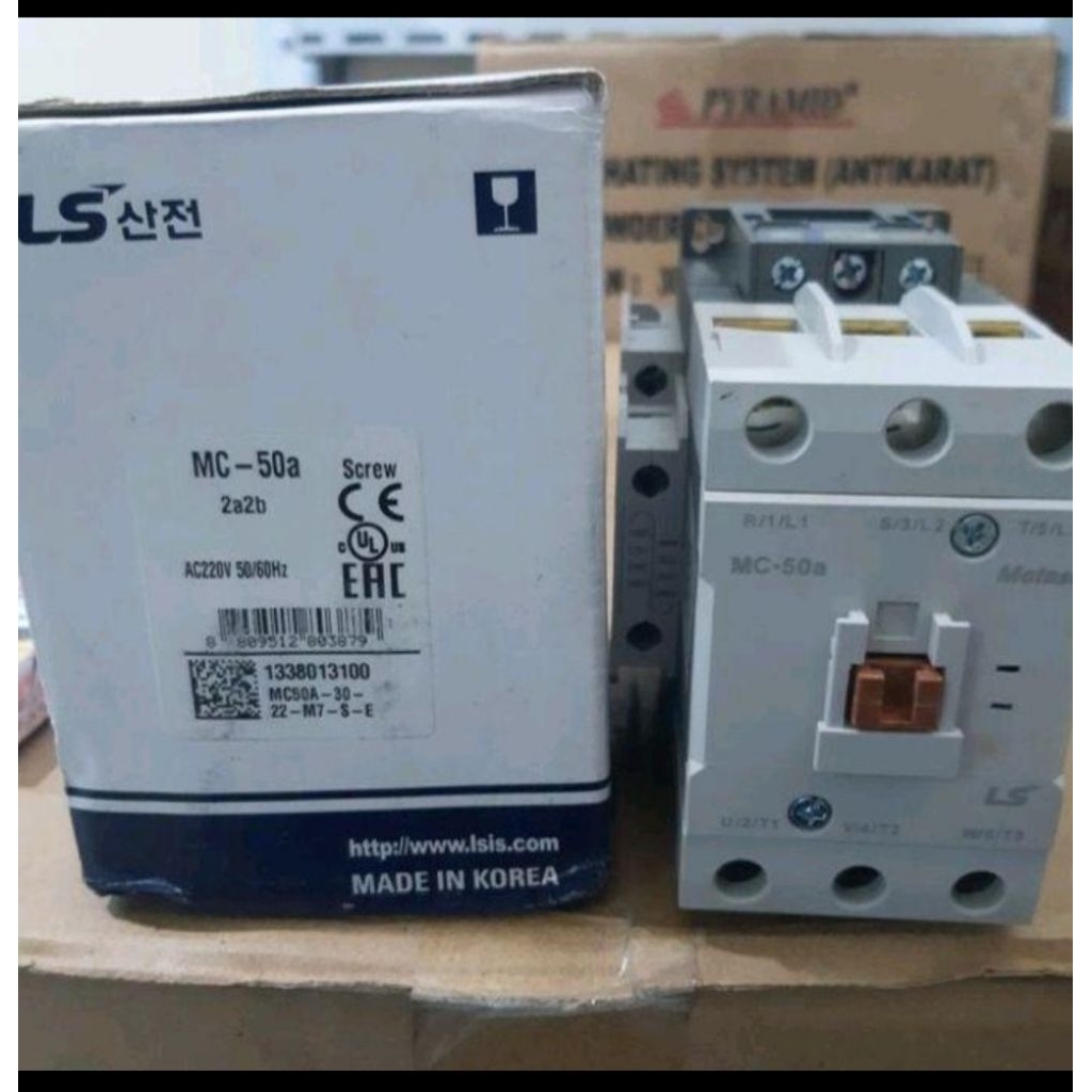 KONTAKTOR LS MC-50A 3PHASE 70A 220VAC