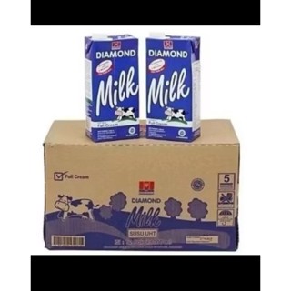 

DIAMOND SUSU UHT PLAIN 1 LITER 1 KARTON ISI 12 PACK