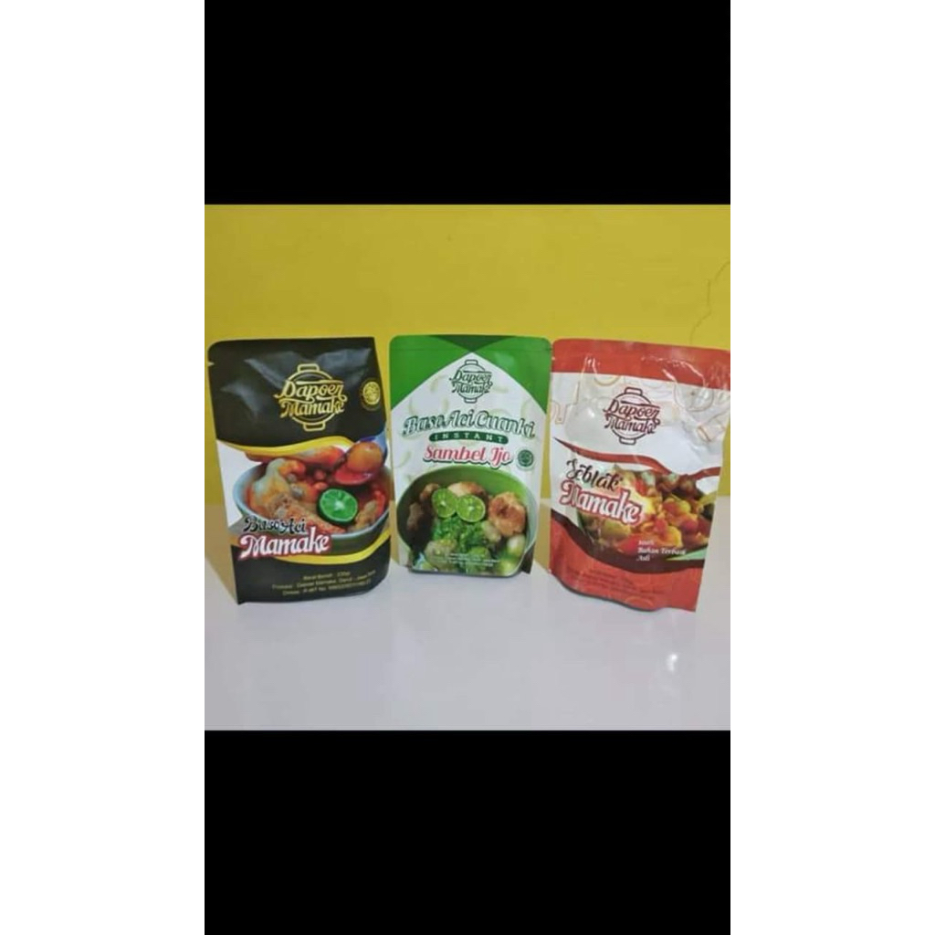 

Baso Aci/Seblak/Baso Cuanki Sambel Ijo Produk Mamake