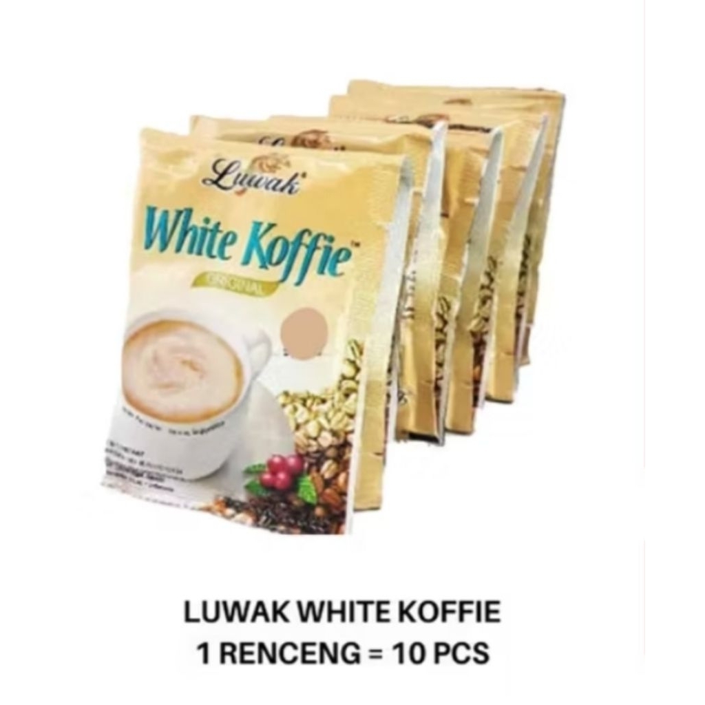 

Luwak White Coffee 10 sachet