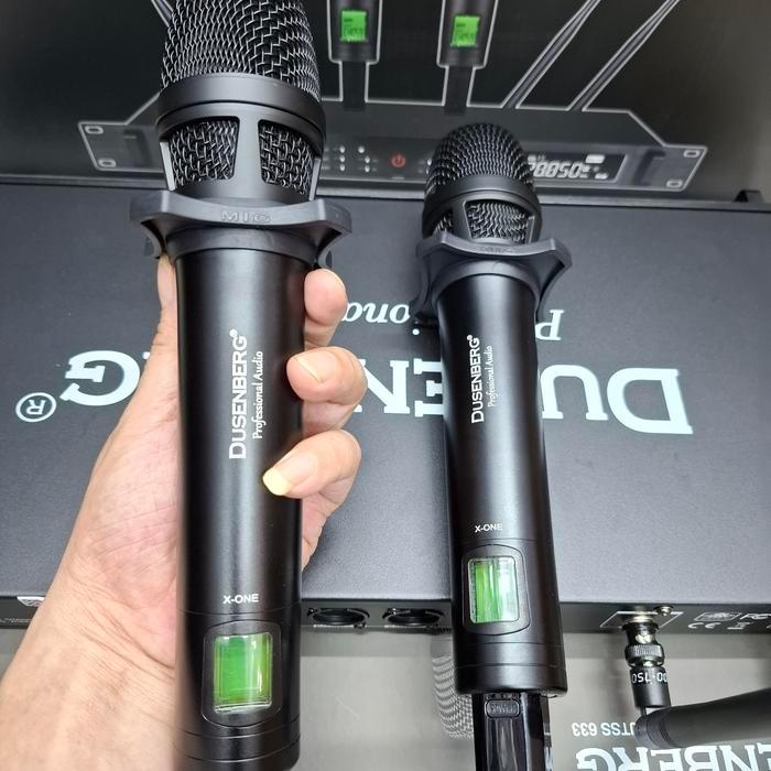 MICROPHONE WIRELESS DUSENBERG X-ONE / X1 – UHF 2 MIC HANDHELD WIRELESS