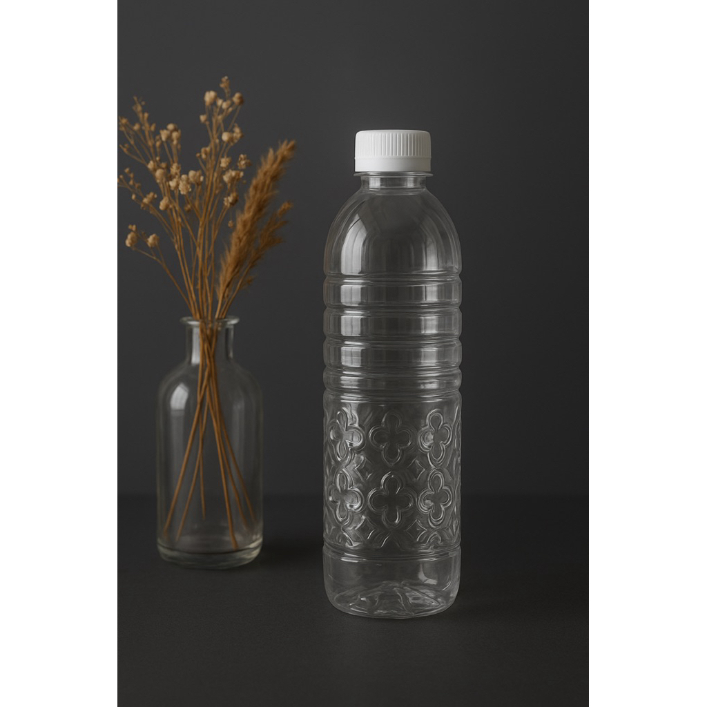 PAKET ISI 10. BOTOL PLASTIK AMKD 600 ML LN TUTUP RAPAT-COCOK UNTUK USAHA KEMASAN MINUMAN, BOTOL MEWA