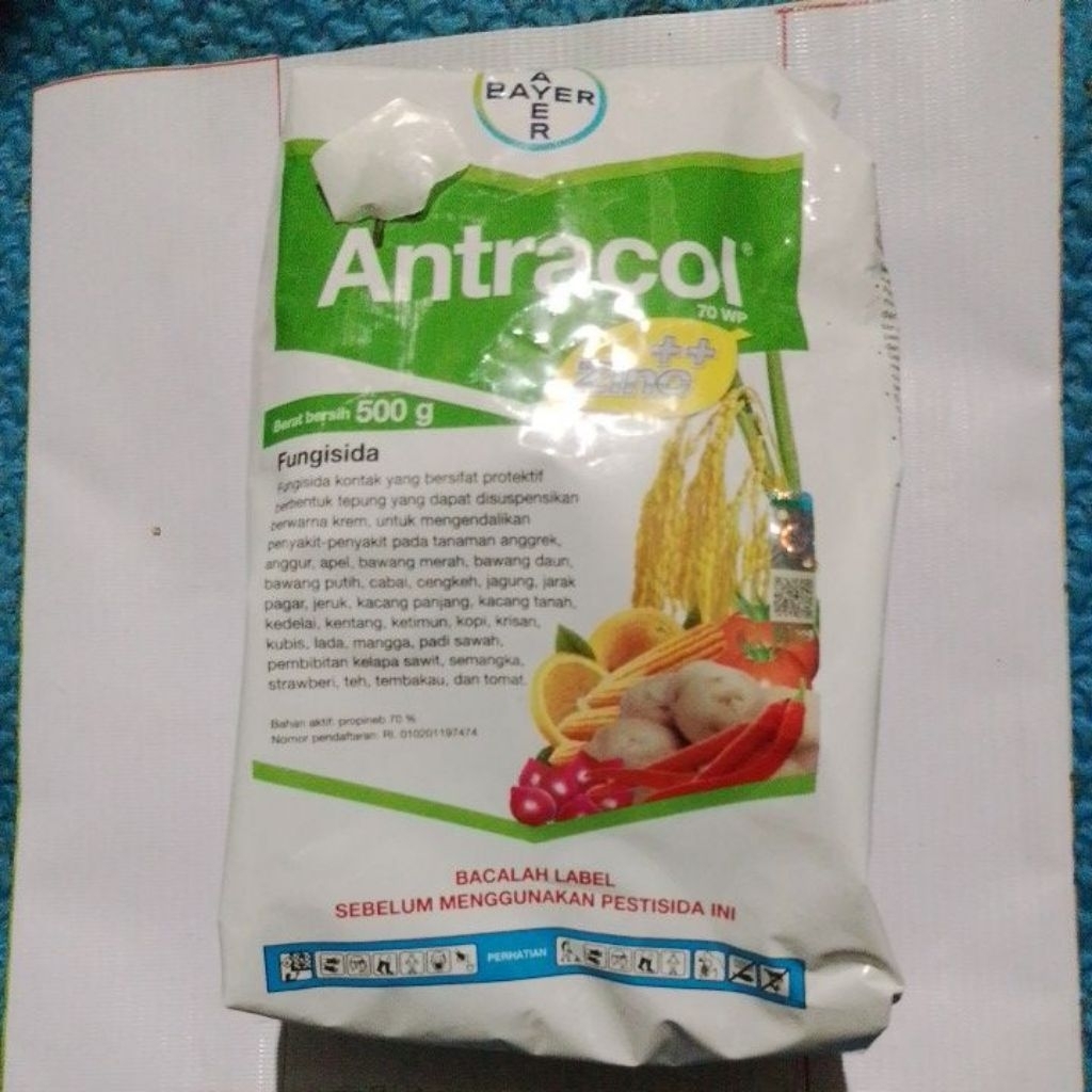Fungisida Antracol 70 WP - 500 gram