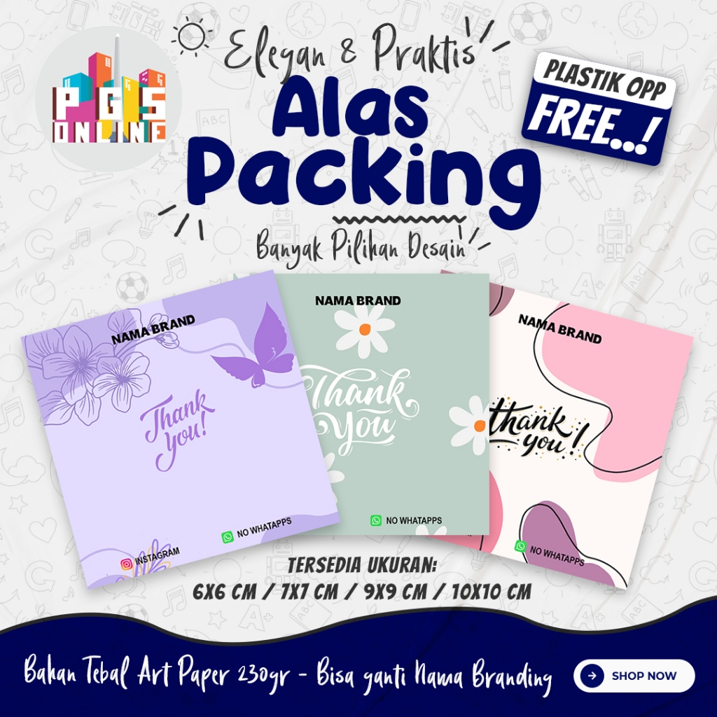 

[12-35 PCS] 06A - ALAS PACKING CUSTOM FREE PLASTIK OPP / packaging kemasan olshop jualan aksesoris souvenirg elang gantungan gunci cincin