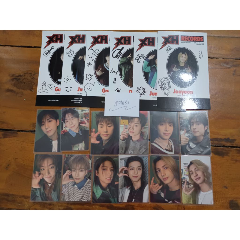 (Sharing) Xdinary Heroes 2nd gen fankit member set