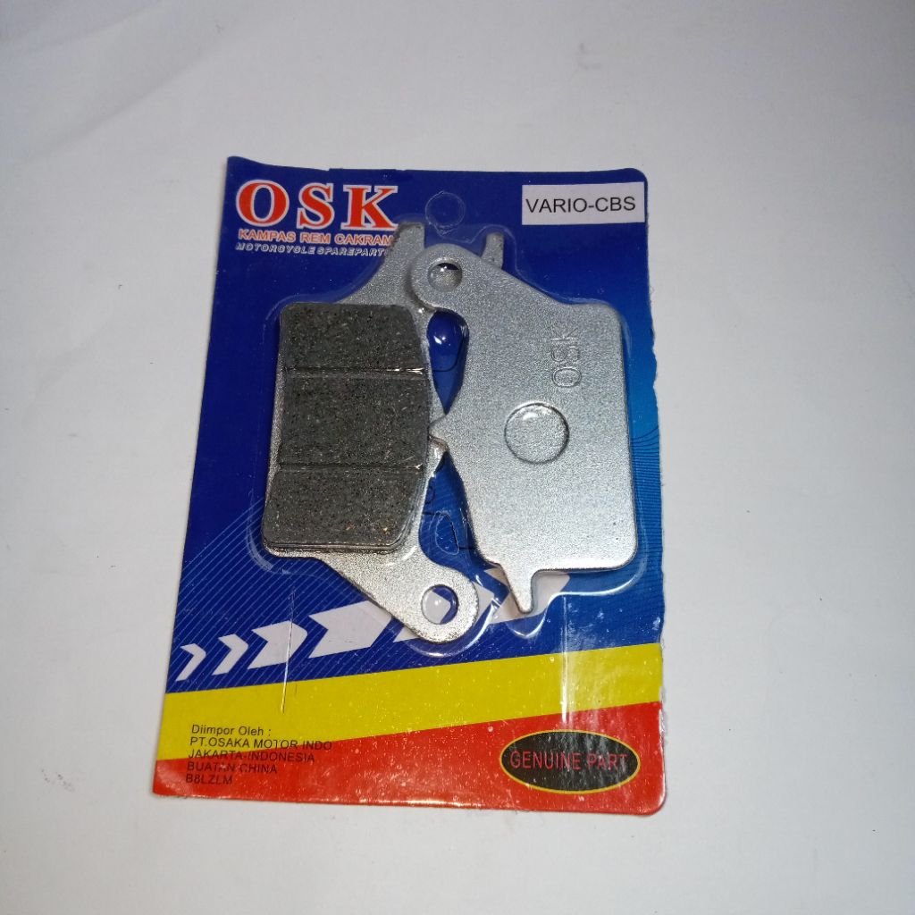 discpad kanvas rem depan beat Scoopy vario