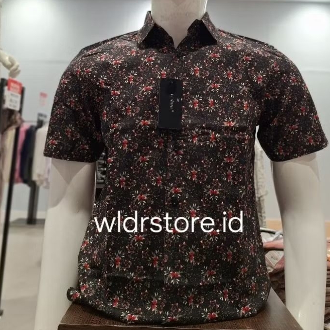 KEMEJA PRIA SLIMFIT BRAND PLATINI ORIGINAL 132166