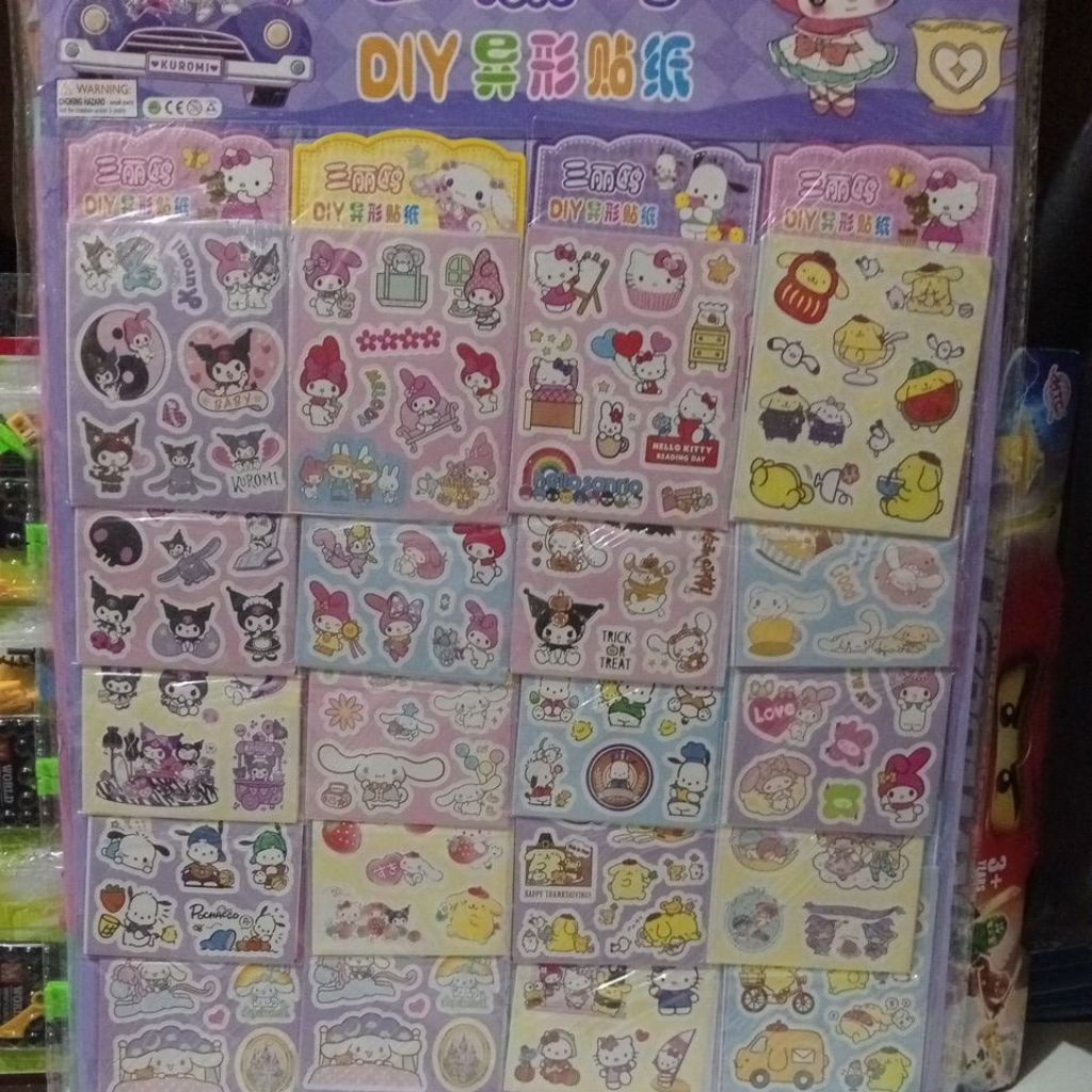 

ISI 20 PCS MAINAN ANAK STIKER TEMPEL LEMBSRAN