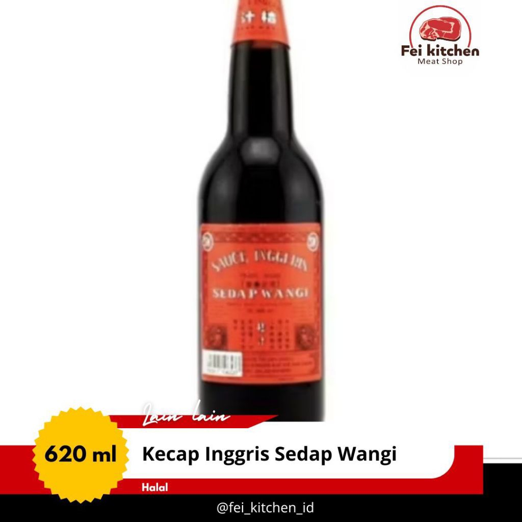 

Kecap Inggris Sedap Wangi 620ml