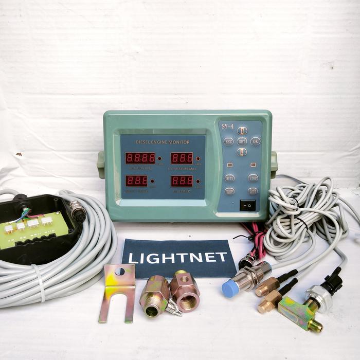 INDIKATOR MESIN DIESEL KAPAL DENGAN ALARM MODEL SY-4 monitor diesel