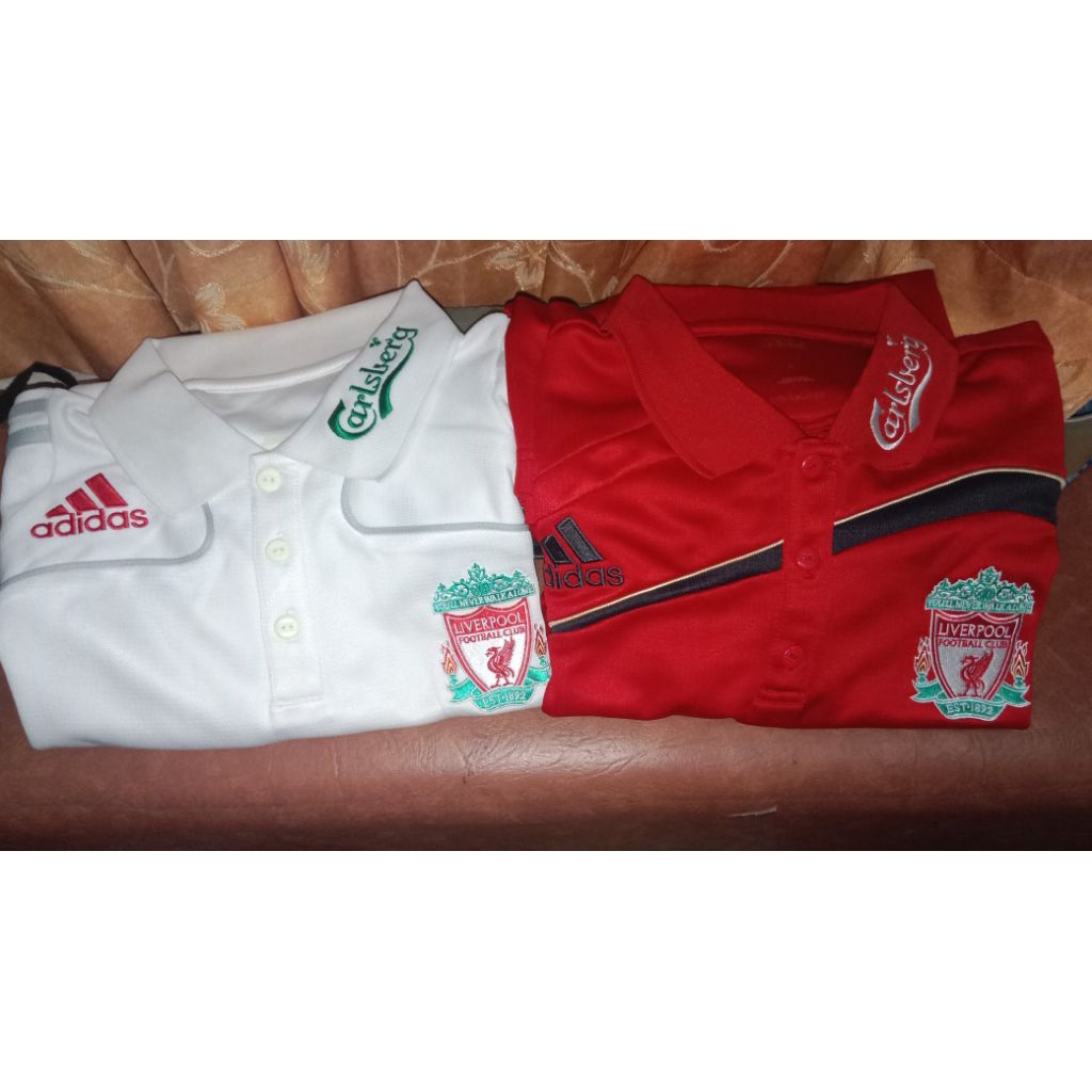 Kaos Polo Liverpool Adidas 2008-2009
