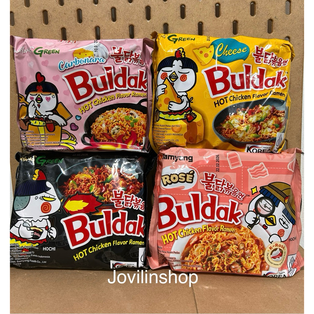 

SAMYANG BULDAK 140gr Ramen Instan Pedas Halal