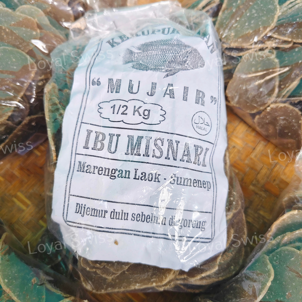 

Kerupuk Ikan Mujair 500 Gram Khas Madura Sumenep – Kerupuk Ikan Gurih Renyah Halal Tradisional