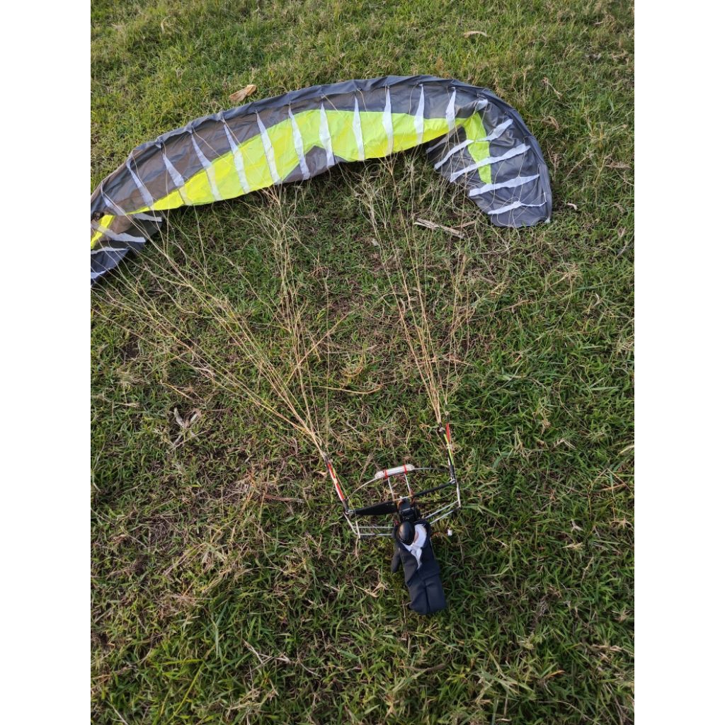 Paramotor Parasut 2meter Gondola Aeromodelling Rc Remot Control