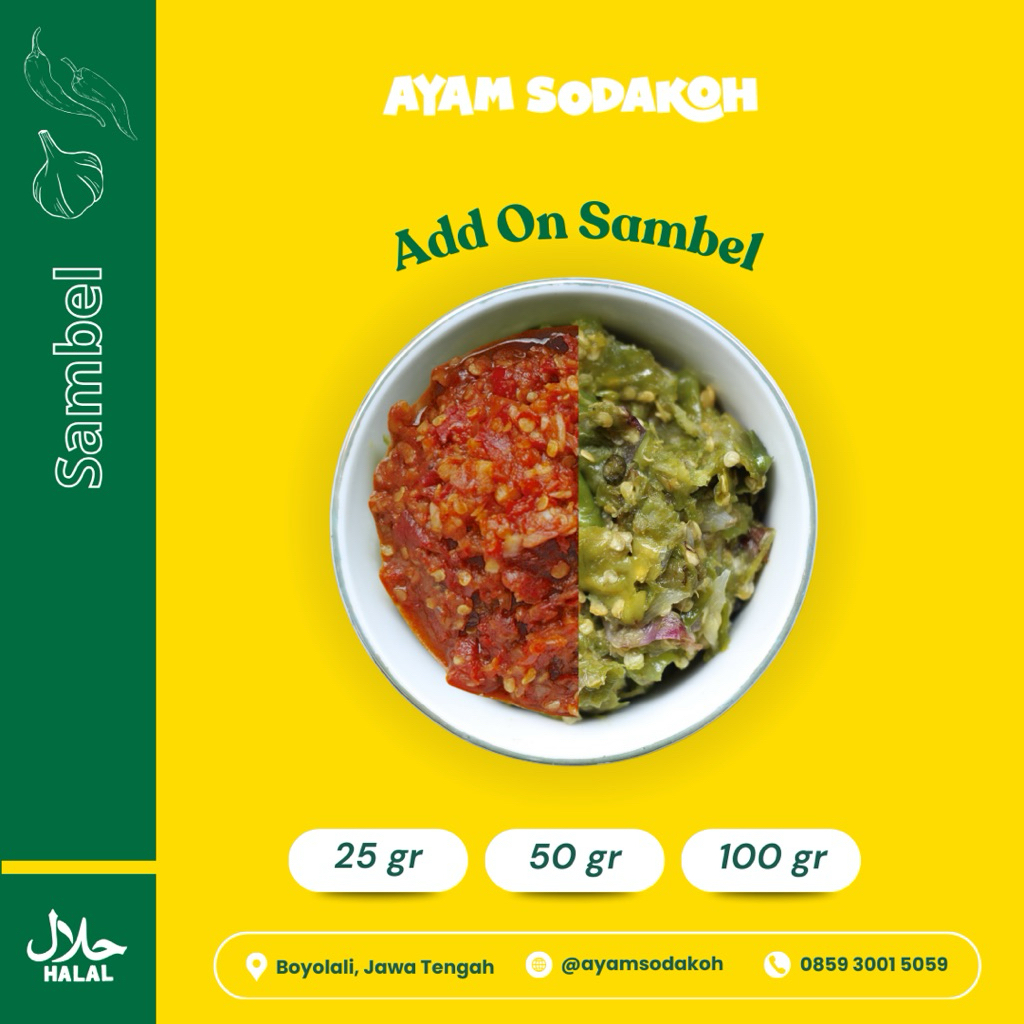 

Sambel Bawang / Sambel Korek / Add On Sambel