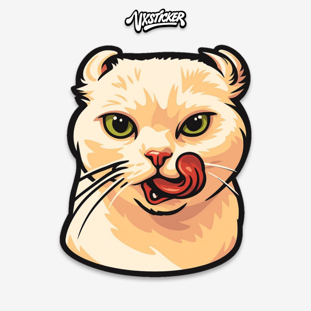 

Stiker/Sticker kucing lucu #61 VXSTICKER