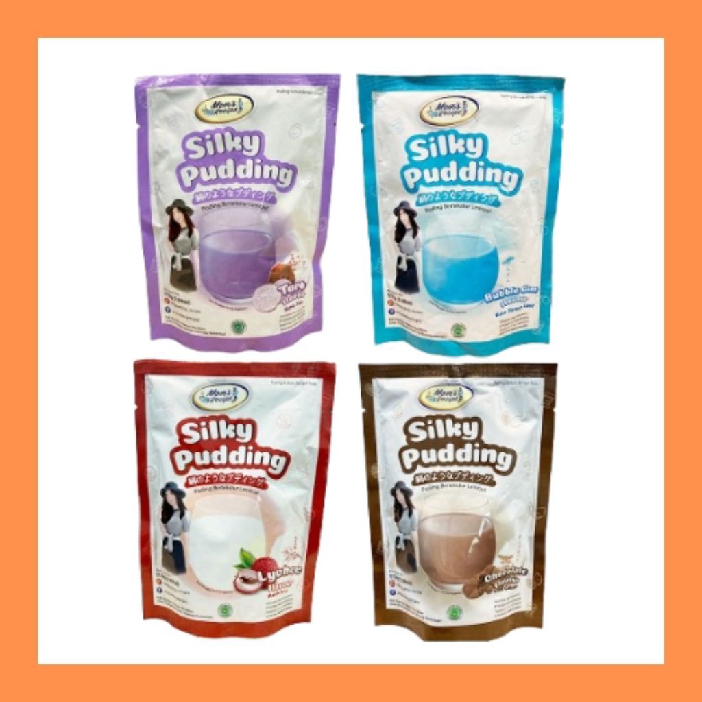 

Silky Pudding 110gr Pouch - Soft Pudding - Pudot - seperti Puyo by Nutrijell Forisa