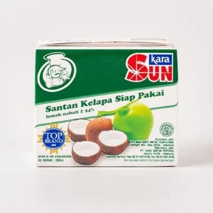 

Sun Kara Sunkara Santan Kelapa 200ml