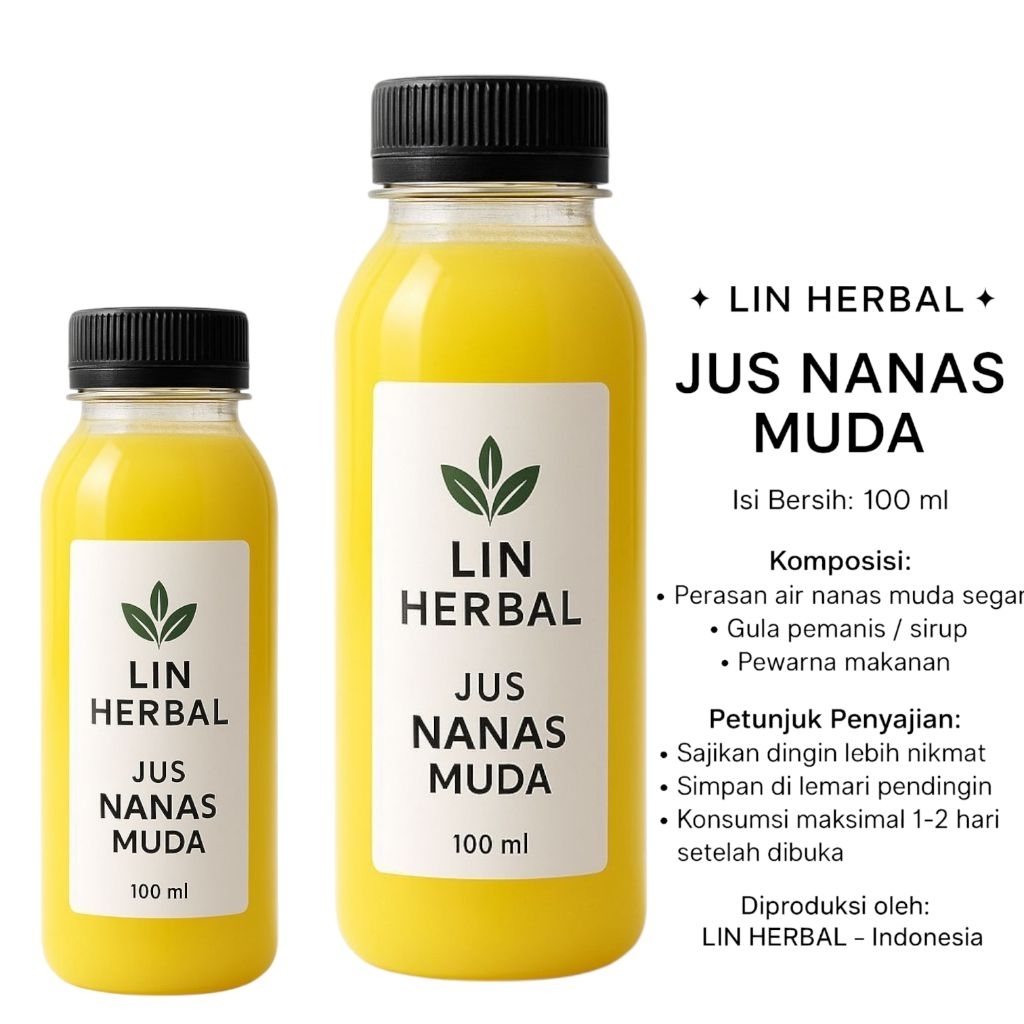 

Jus Nanas Muda Buah Nanas Muda & Minuman Bernutrisi 100% Alami Buah Muda