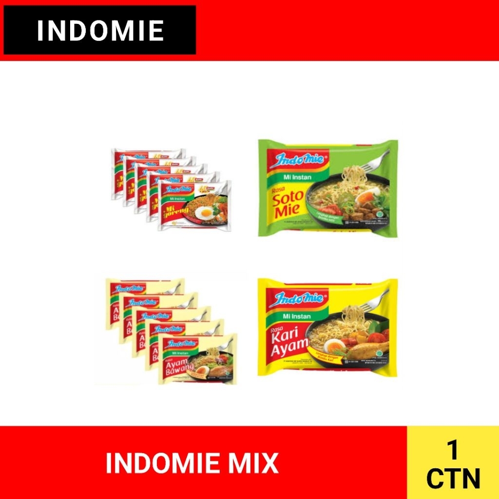 

INDOMIE MIX 1 DUS 4 VARIAN