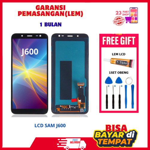 [ORIGINAL] LCD SAMSUNG J600 (GALAXY J6) LCD TS FULLSET