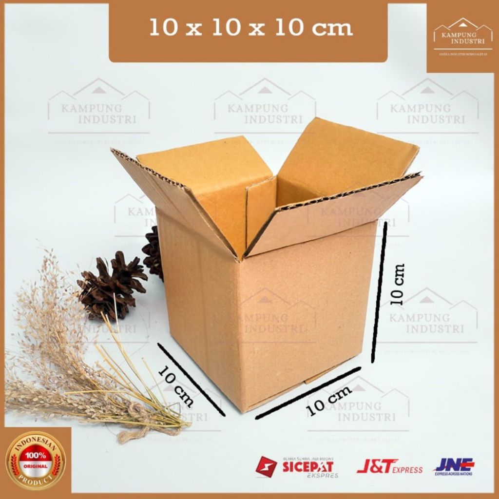 

kardus packing ukuran 10×10×10