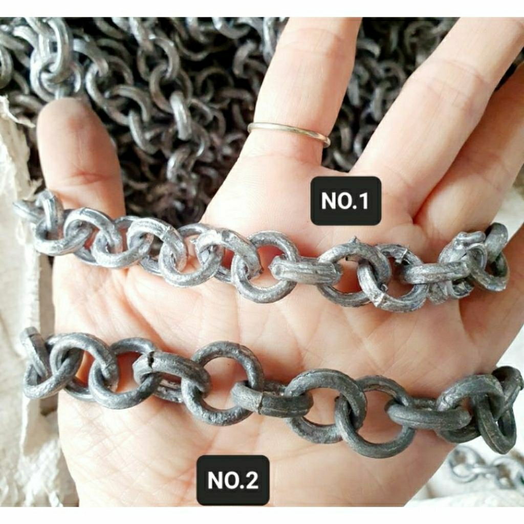 RANTAI JALA TIMAH No. 1, 2, 3 di jual per kg