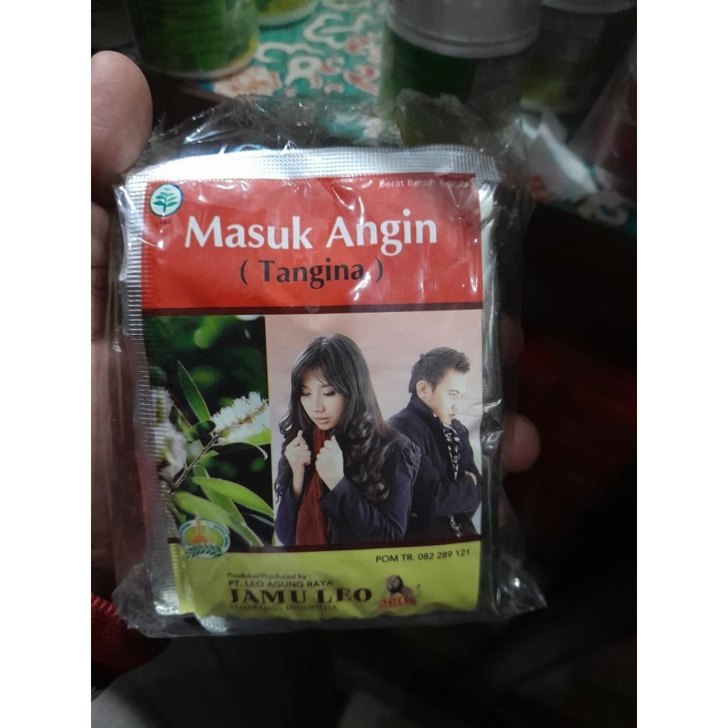 

jamu masuk angin cap leo original isi 10 saset