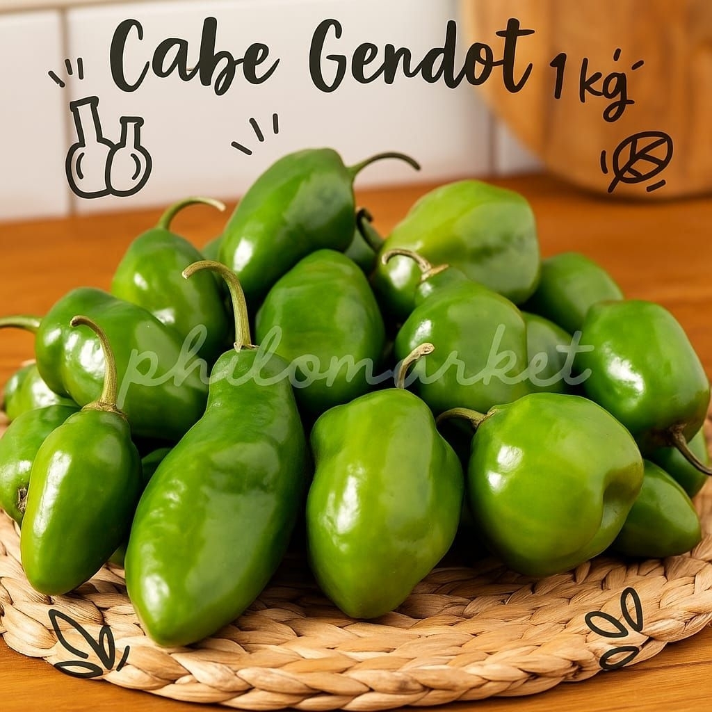 

VIRAL cabe gendot 1kg, cabe lombok, cabe gendol