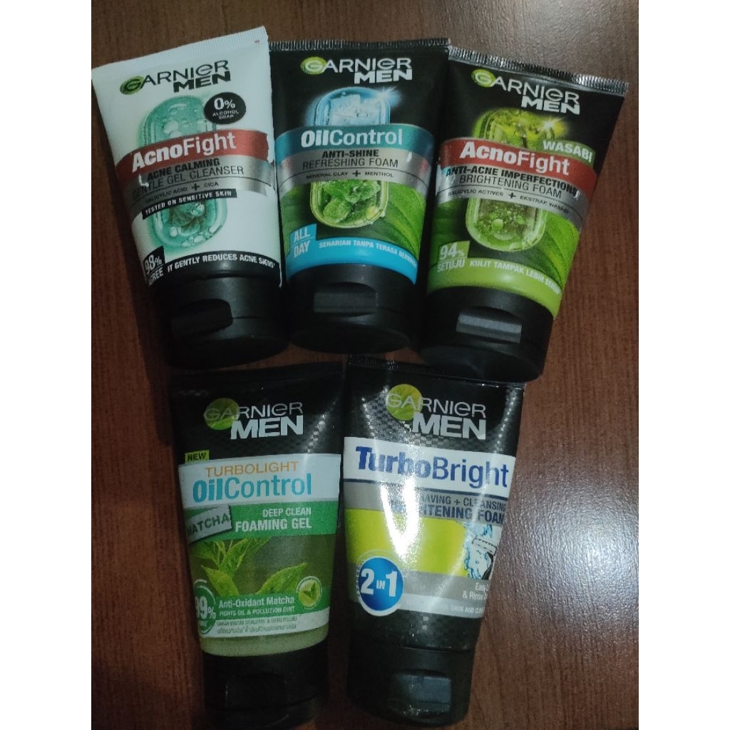 Garnier Men Facial Wash 100gr / Sabun Cuci Muka Pria