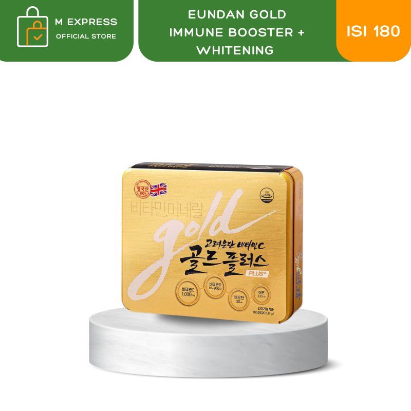 [M EXPRESS - PO] Eun Dan GOLD imun booster + whitening VIT C D ZINC BIOTIN isi 180